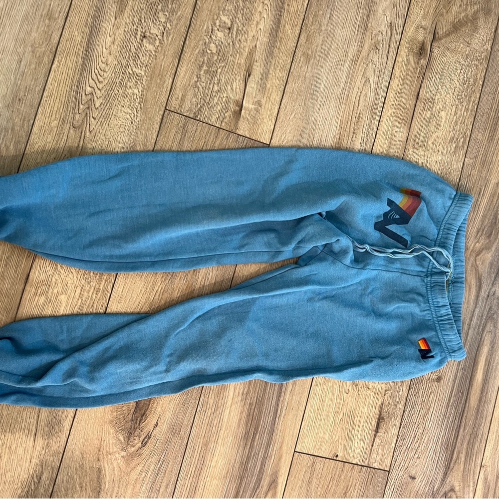 Aviator Nation Blue Track Pants